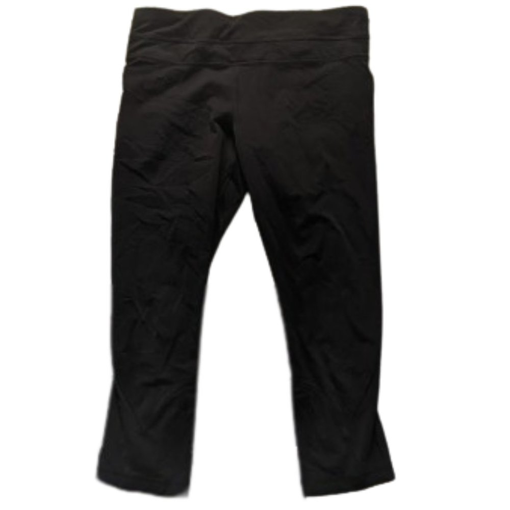 ---  Black Athletic Cropped Pants Size Small